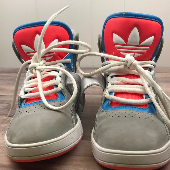 Adidas (2012) Roadhouse Suede High Top Basketball Shoes Athletic Sneakers Size 7 - Picture 5 of 16